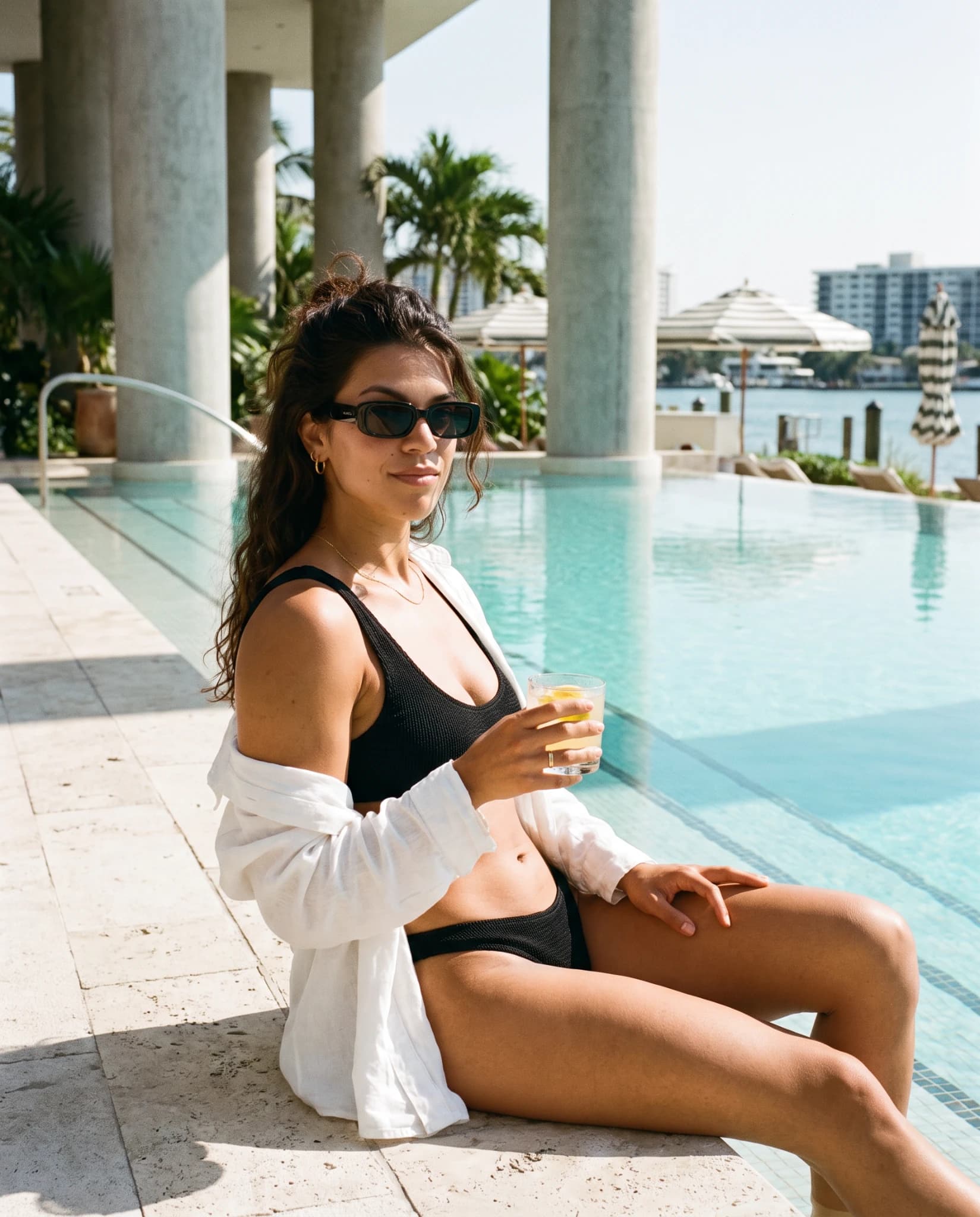 Poolside